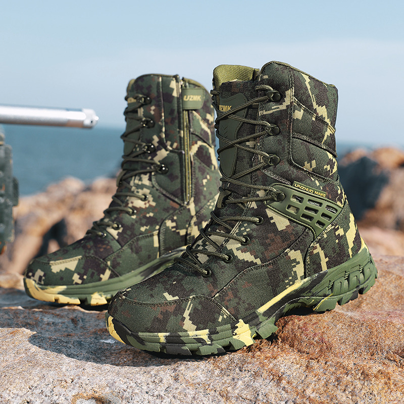 High Quality Men's Outdoor Boo - Outdoor Hunting Boots For Men avaliação e preço