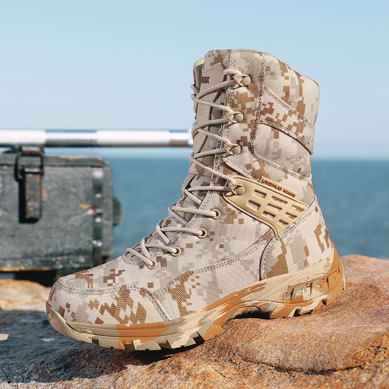 High Quality Men's Outdoor Boo - Outdoor Hunting Boots For Men avaliação e preço