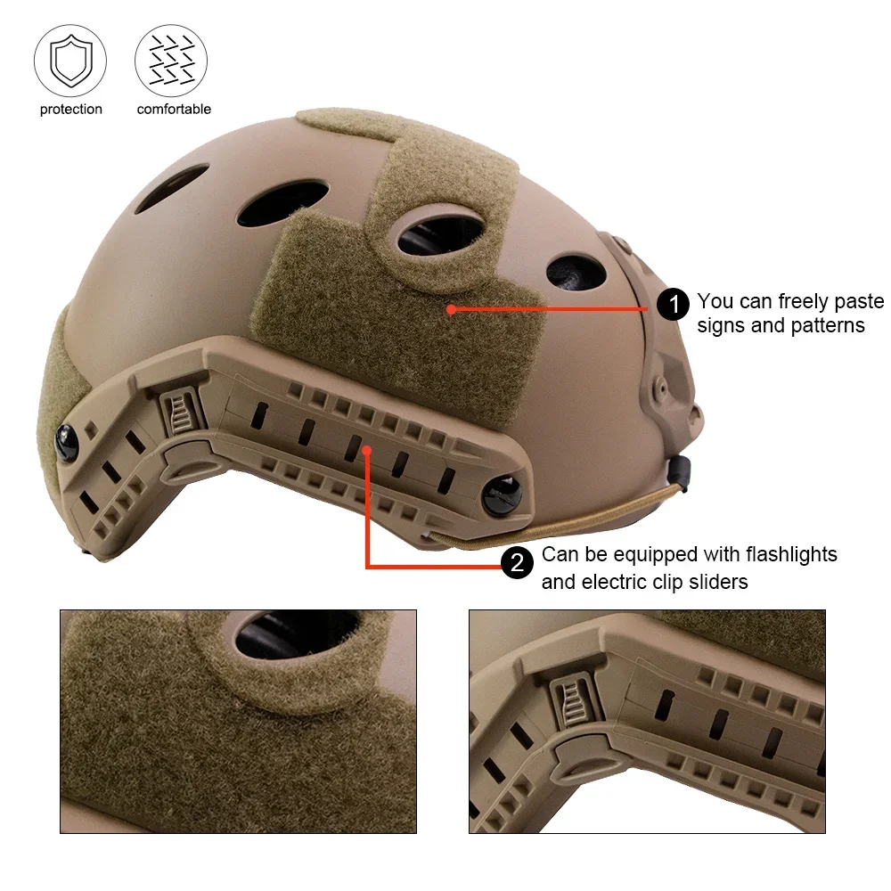 FAST riot helmet quick tactica - Outdoor Hunting Equipment avaliação e preço