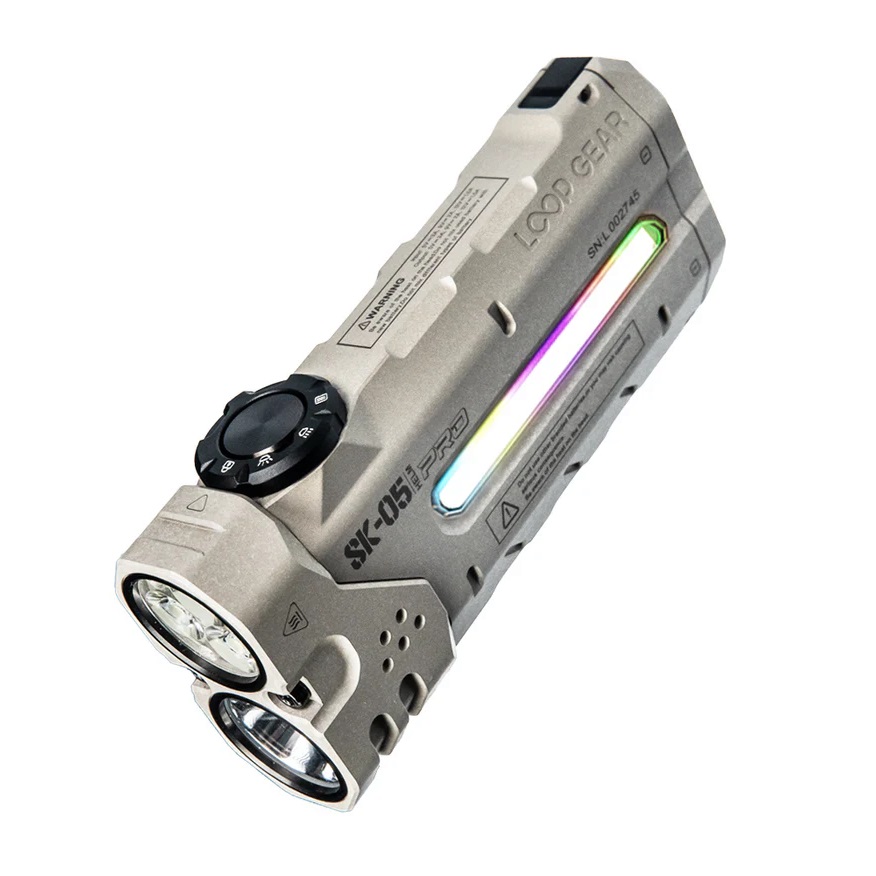 LOOP Multi functional MAO Flat - Tactical Flashlight Rechargeable avaliação e preço