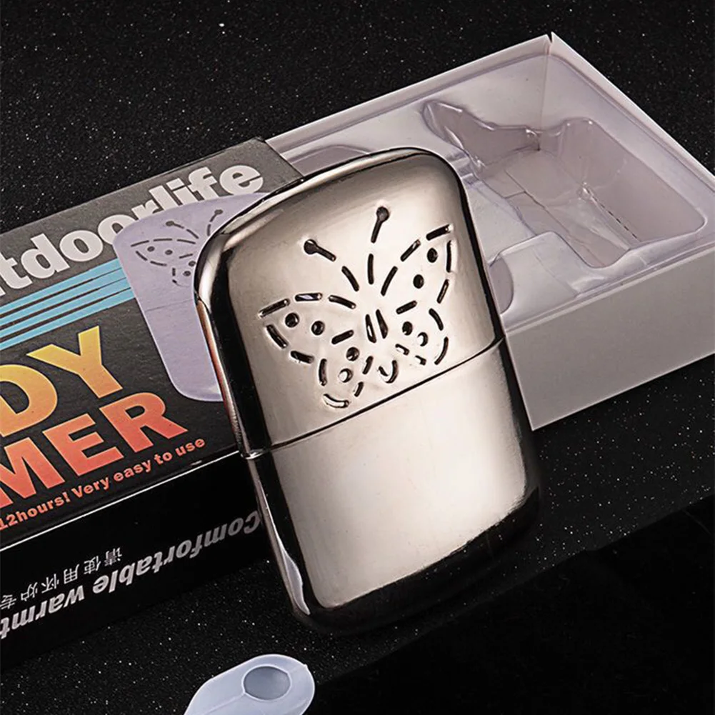 Zinc Alloy Pocket Hand Warmer  - Outdoor Hunting Heater avaliação e preço