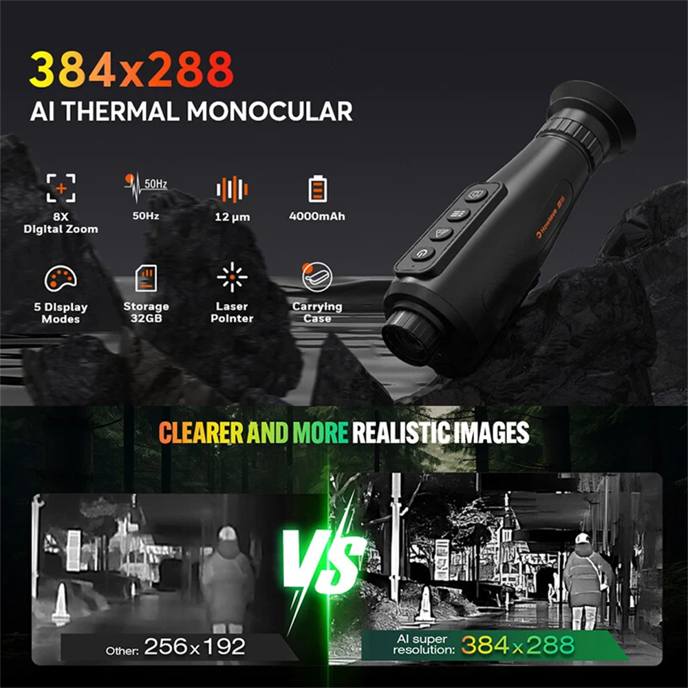 8X Digital Zoom Thermal Imagin - Outdoor Hunting Digital Night Vision avaliação e preço
