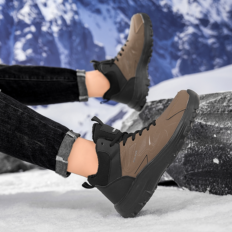 ELUVA Men Snow Boots Waterproo - Outdoor Hunting Boots For Men avaliação e preço