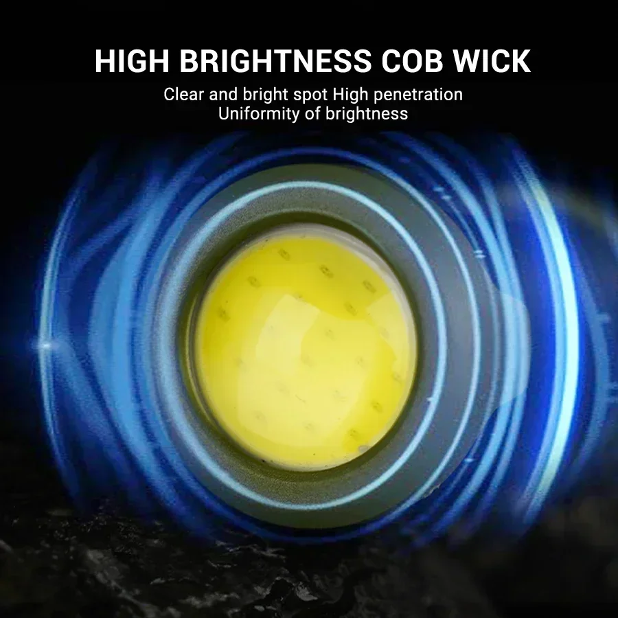 Powerful EDC LED Flashlight Ke - Tactical Flashlight Rechargeable avaliação e preço