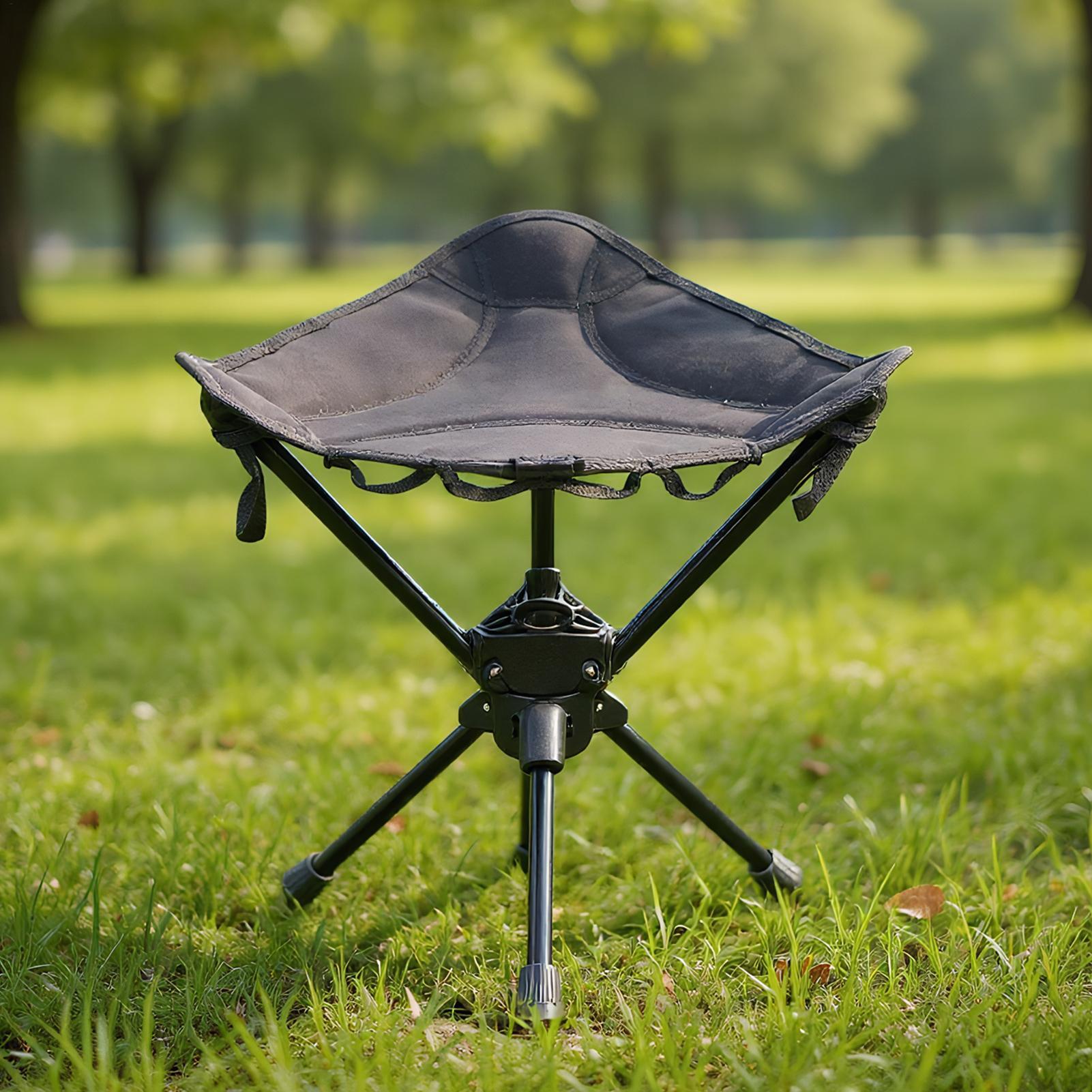 Folding Chairs Swivel Camping  - Outdoor Hunting Chair avaliação e preço