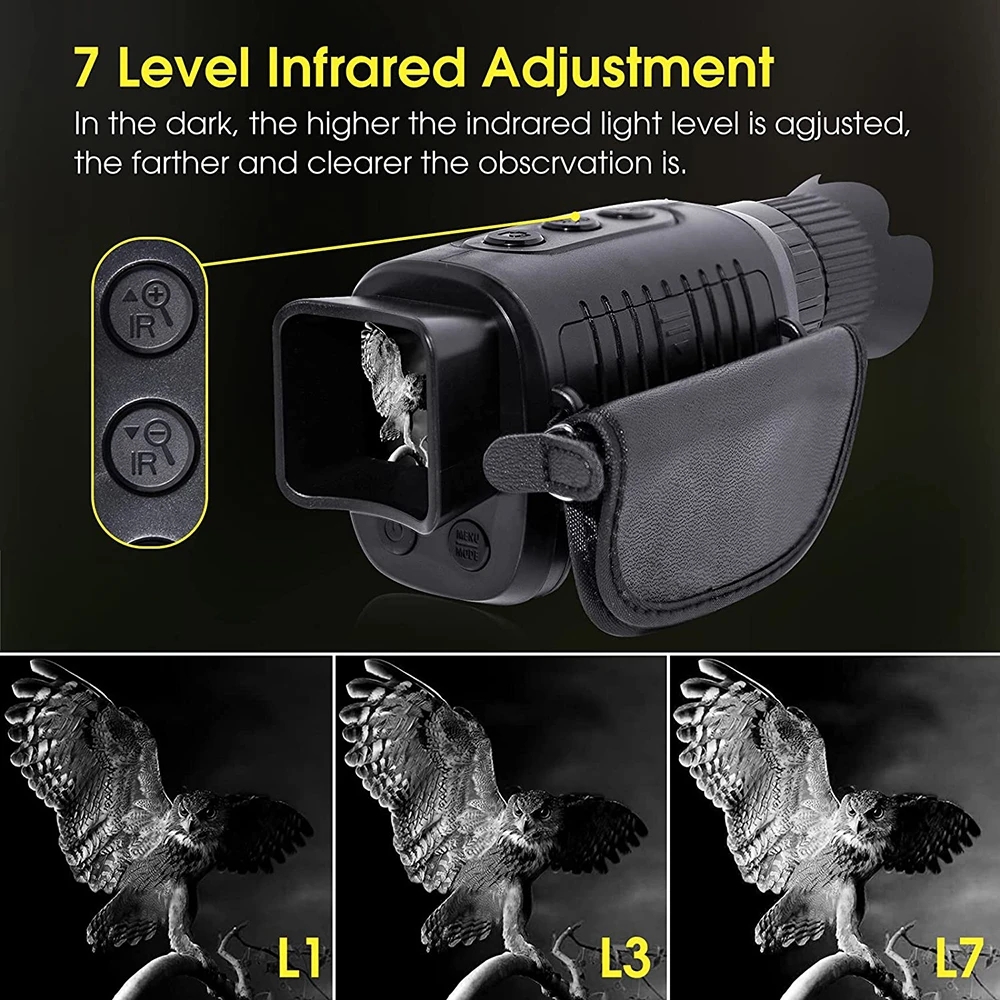 1080P HD Monocular Night Visio - Outdoor Hunting Digital Night Vision avaliação e preço